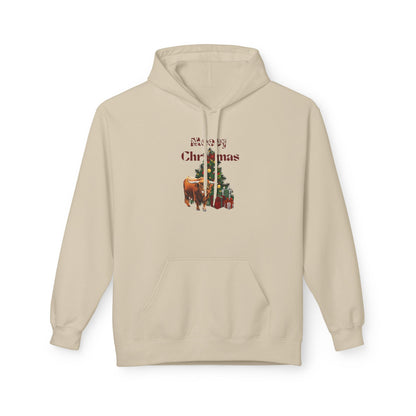 Mooey Christmas Fleece Hoodie