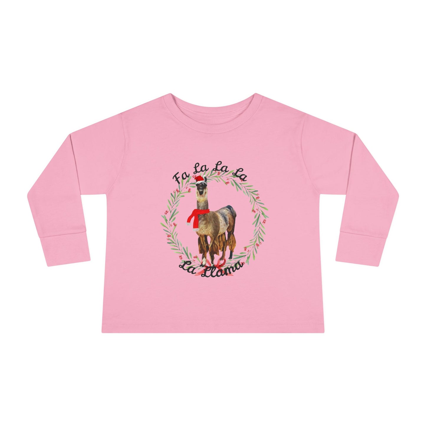 Fa La Llama Toddler Long Sleeve Tee