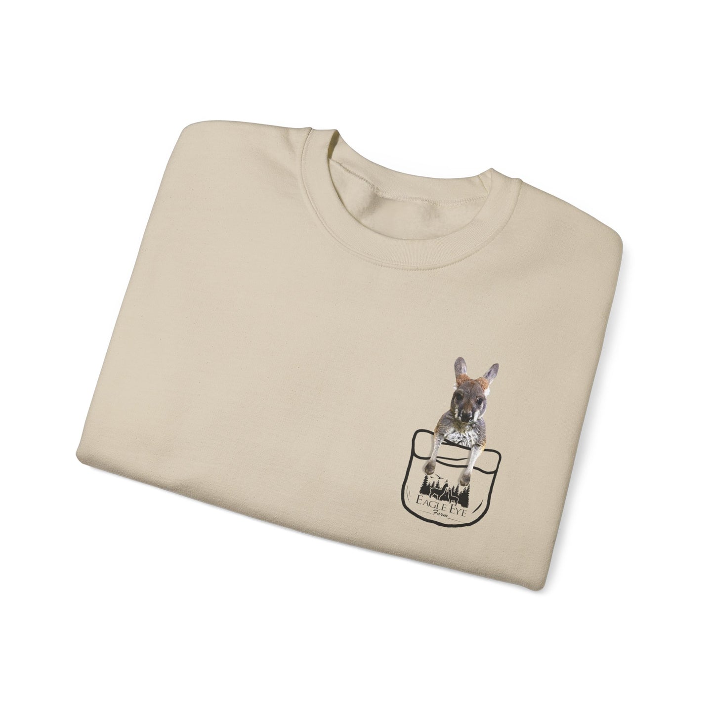 Pocket Pals Kangaroo Crewneck