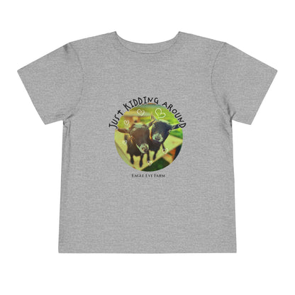 kidding around(goat) Toddler Short Sleeve