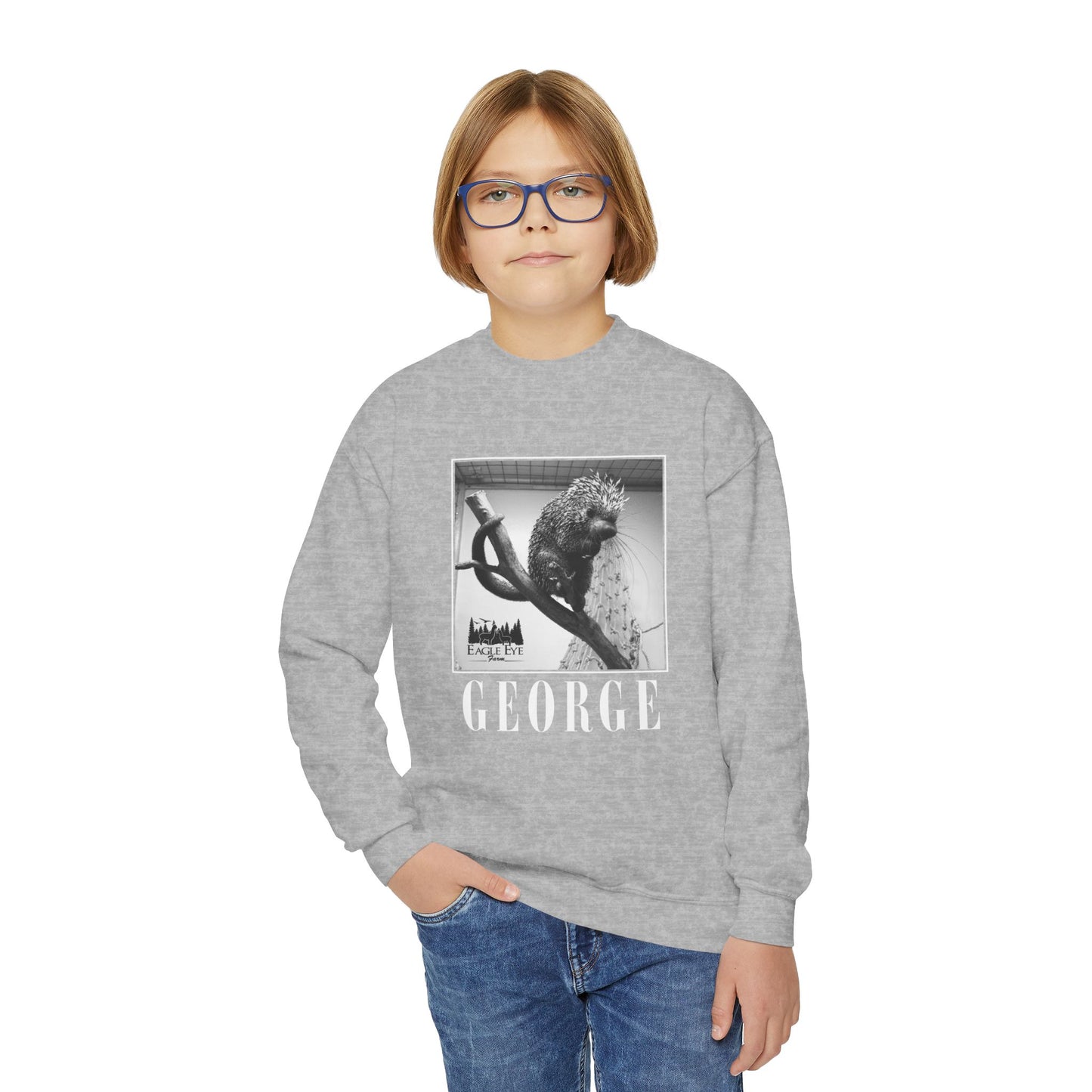 Porcupine Youth Crewneck Sweatshirt