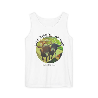 Just Kidding (goat) Tank Top
