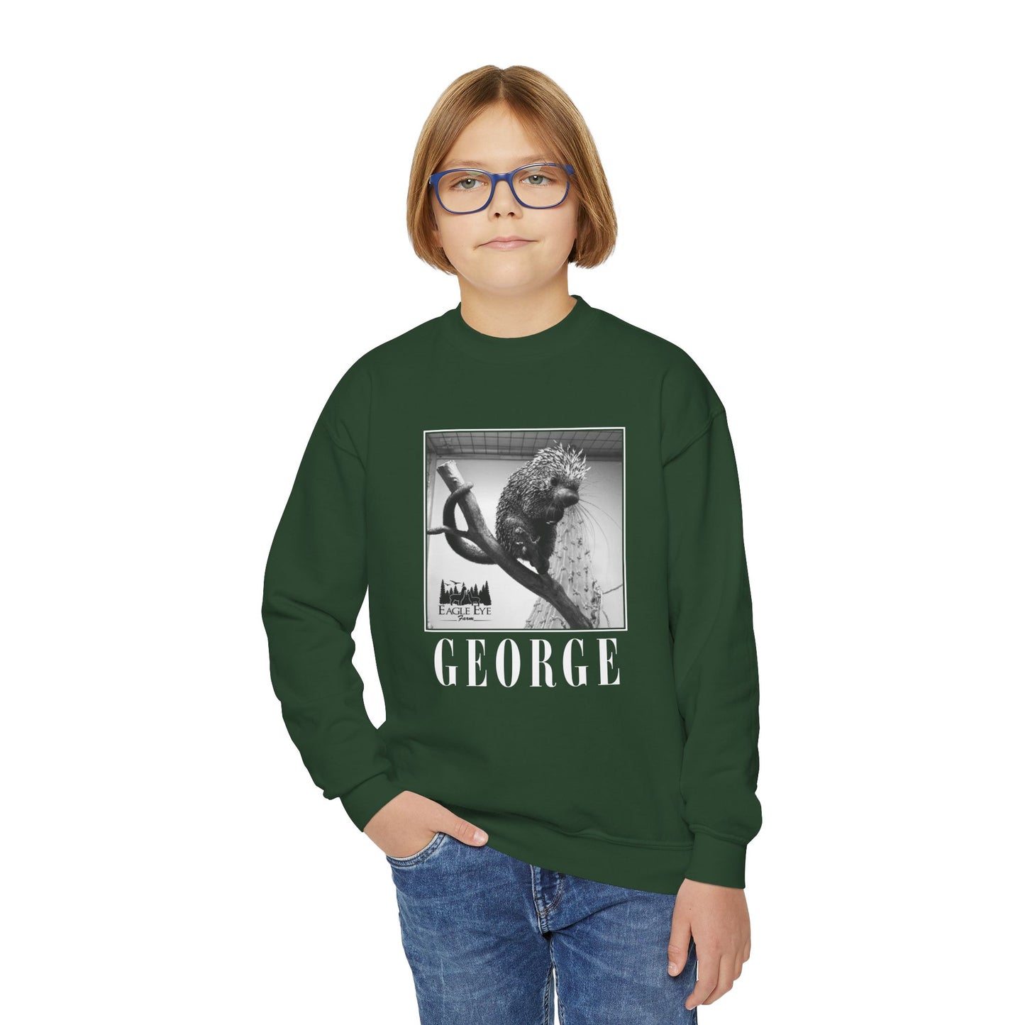 Porcupine Youth Crewneck Sweatshirt