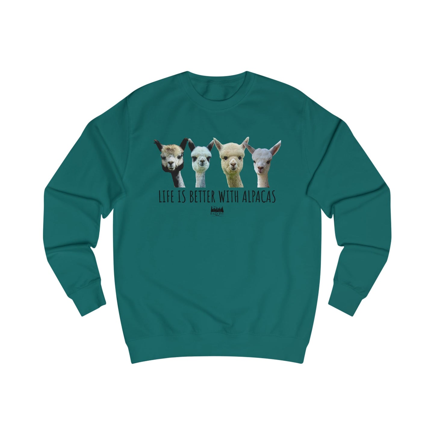 Life's better with Alpacas Unisex Sweatshirt