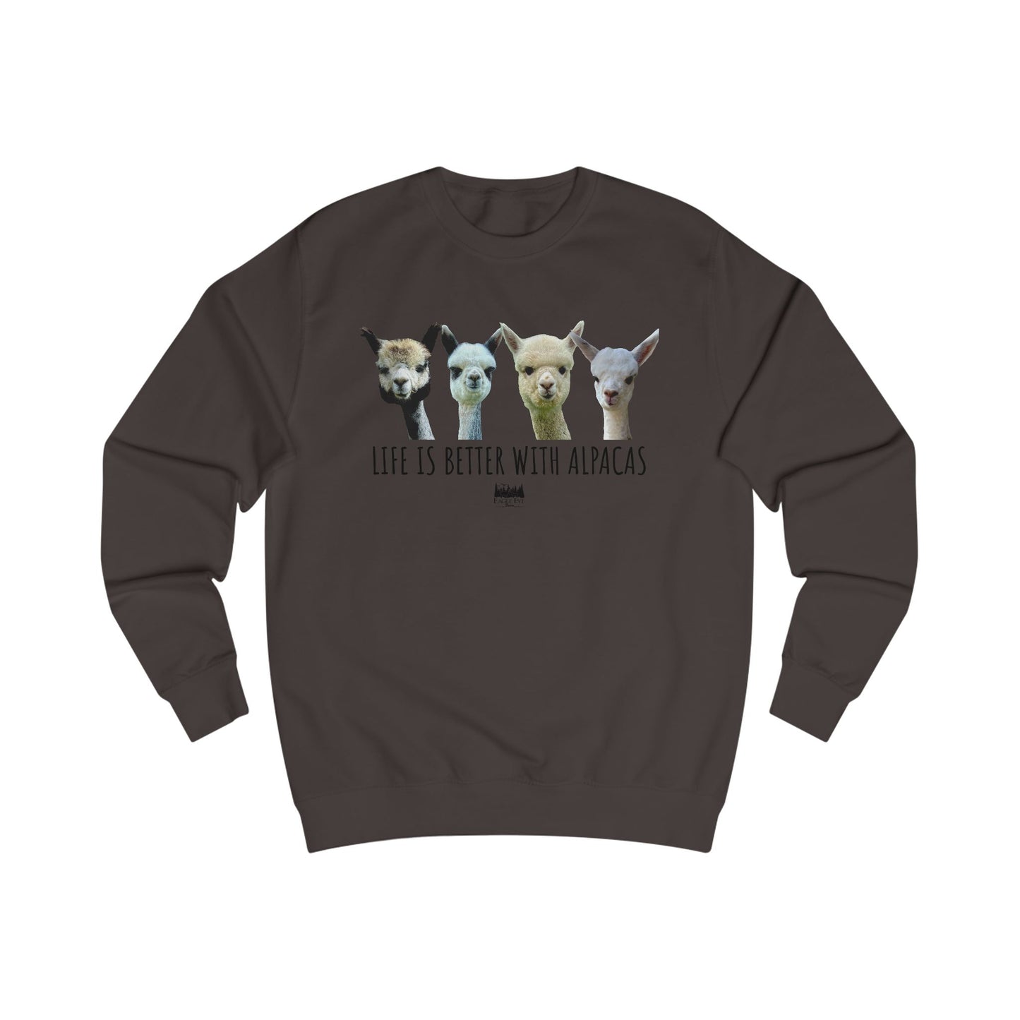 Life's better with Alpacas Unisex Sweatshirt