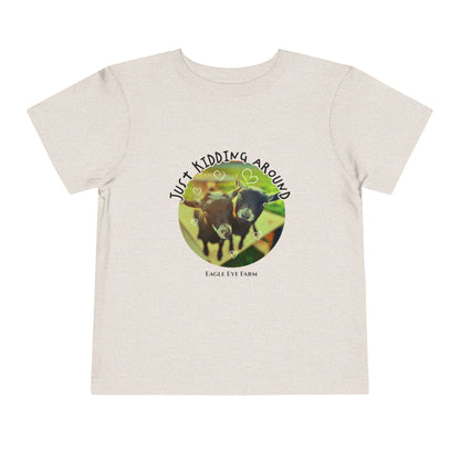 kidding around(goat) Toddler Short Sleeve