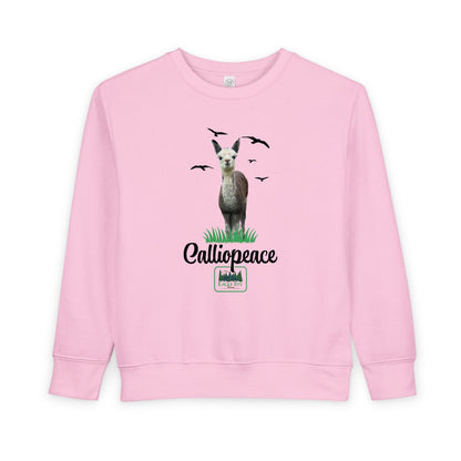 Calio-peace Toddler Sweatshirt