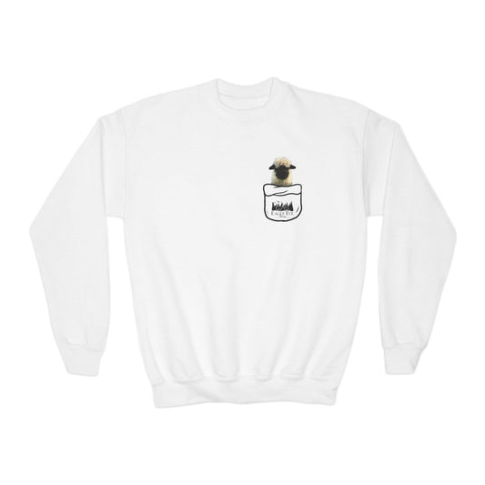 Pocket Pals Sheep Youth Crewneck