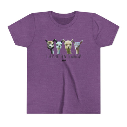 Life's better with Alpacas Youth Tee