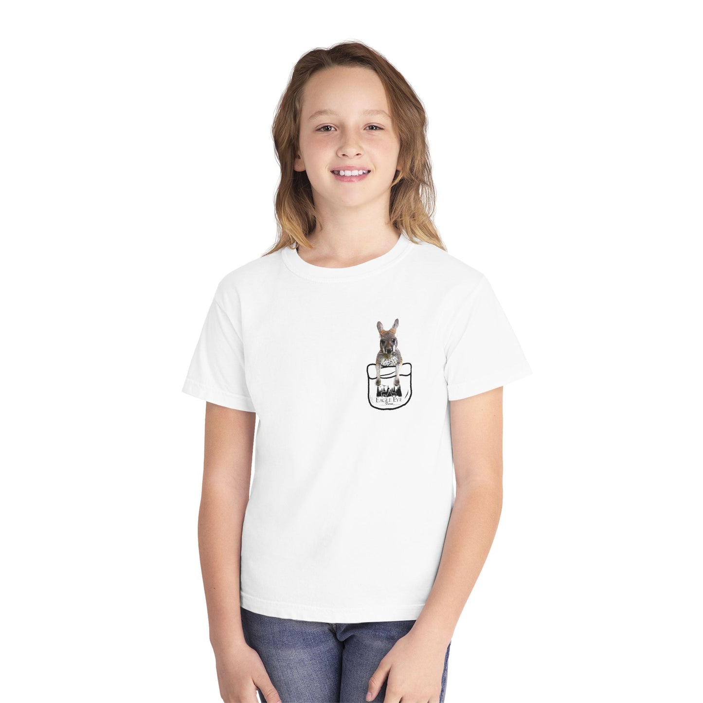 Pocket Pals Kangaroo Youth Tee