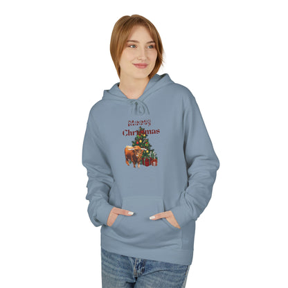 Mooey Christmas Fleece Hoodie
