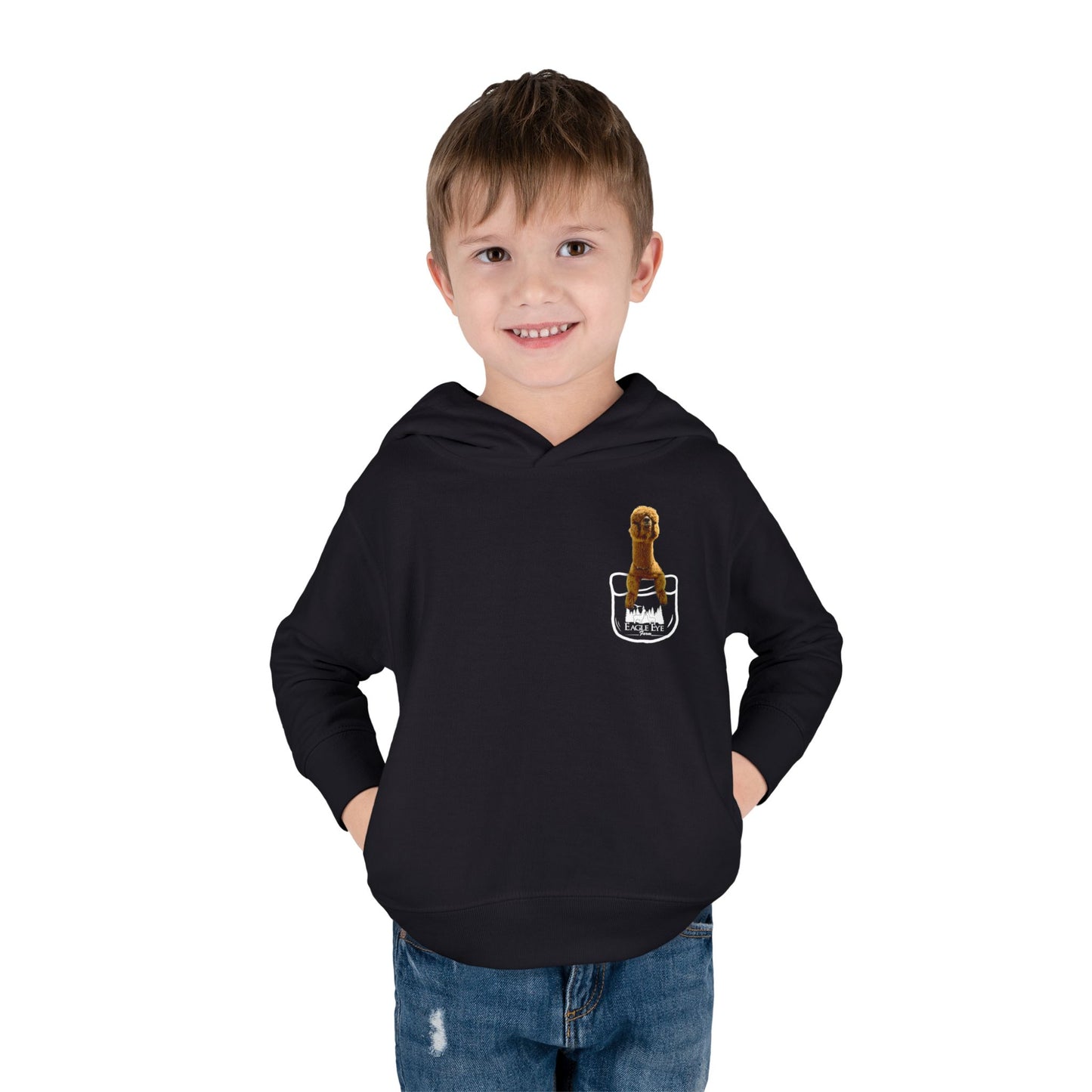 Pocket Pals Alpaca Toddler Hoodie