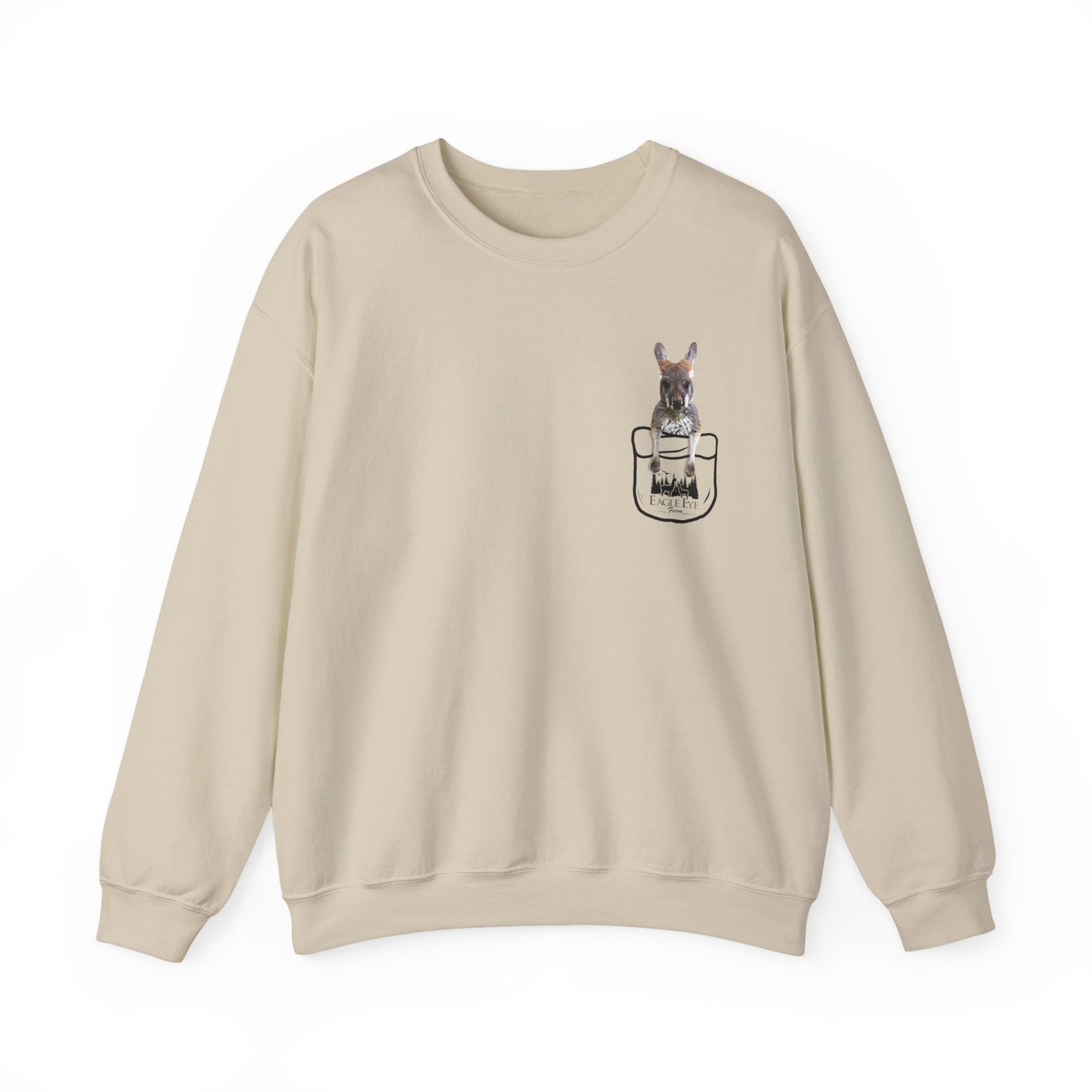 Pocket Pals Kangaroo Crewneck