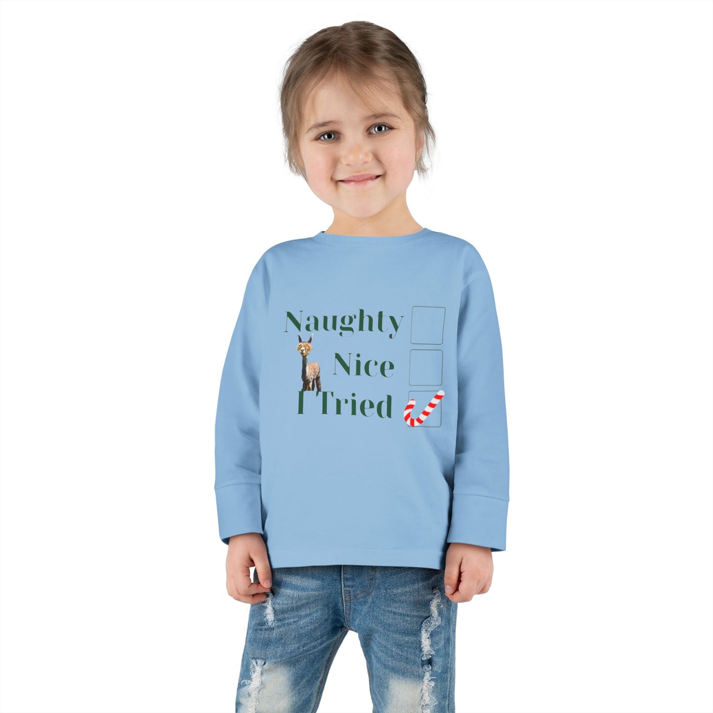 Naughty Toddler Long Sleeve Tee