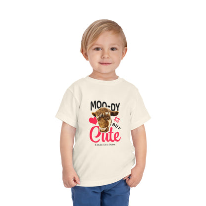 Moo-dy Toddler Tee