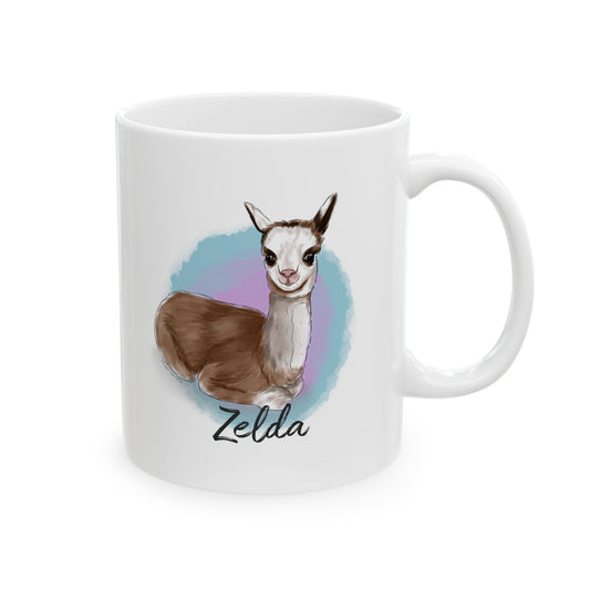 AlpacaZelda Mugs by Eagle Eye Farm