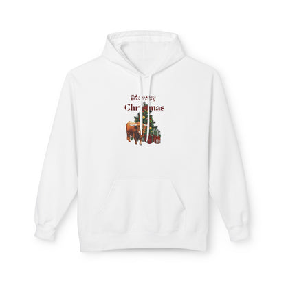 Mooey Christmas Fleece Hoodie