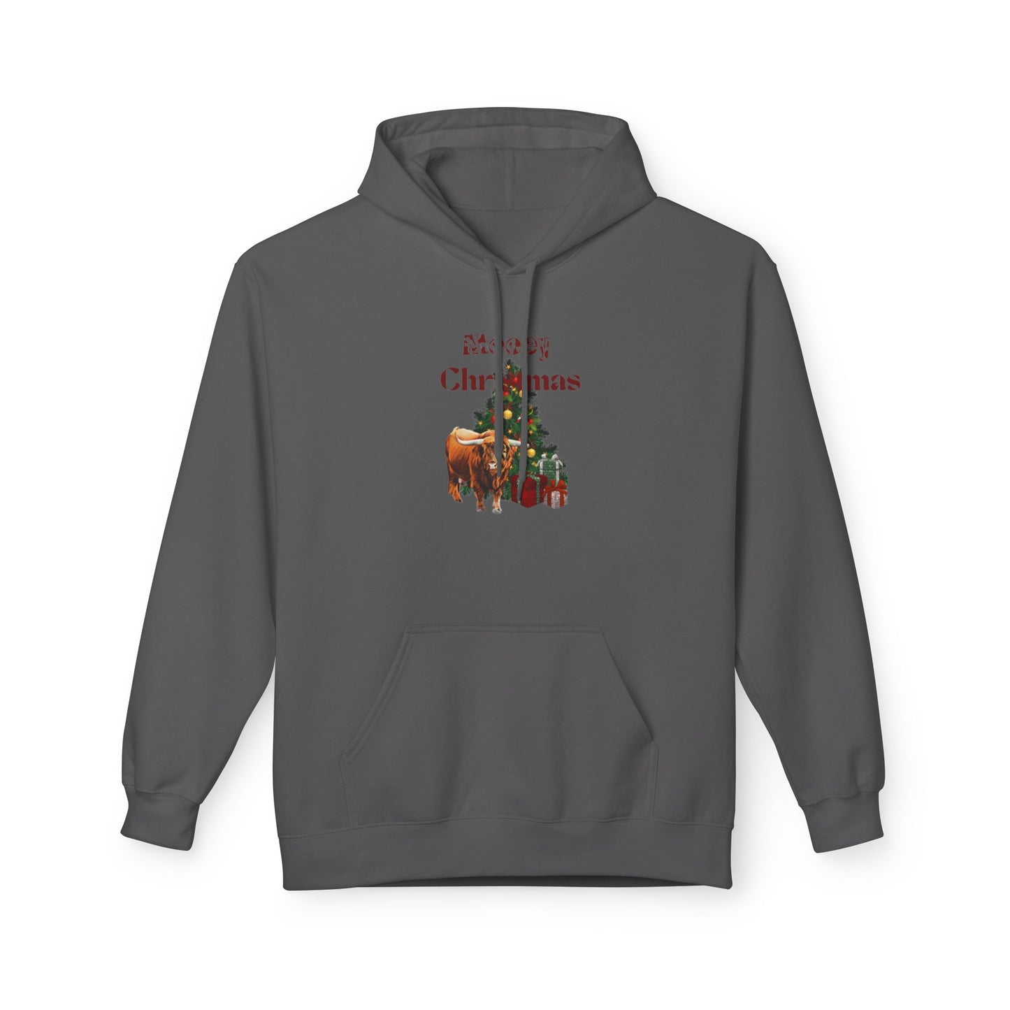 Mooey Christmas Fleece Hoodie