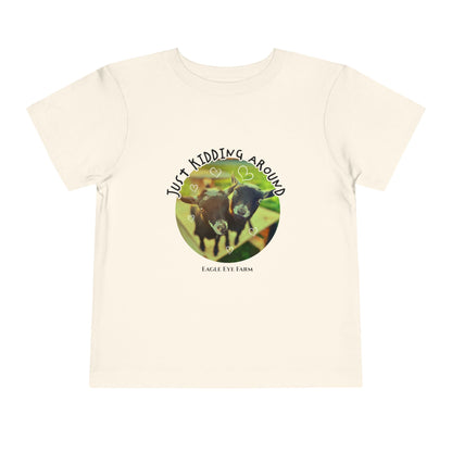 kidding around(goat) Toddler Short Sleeve