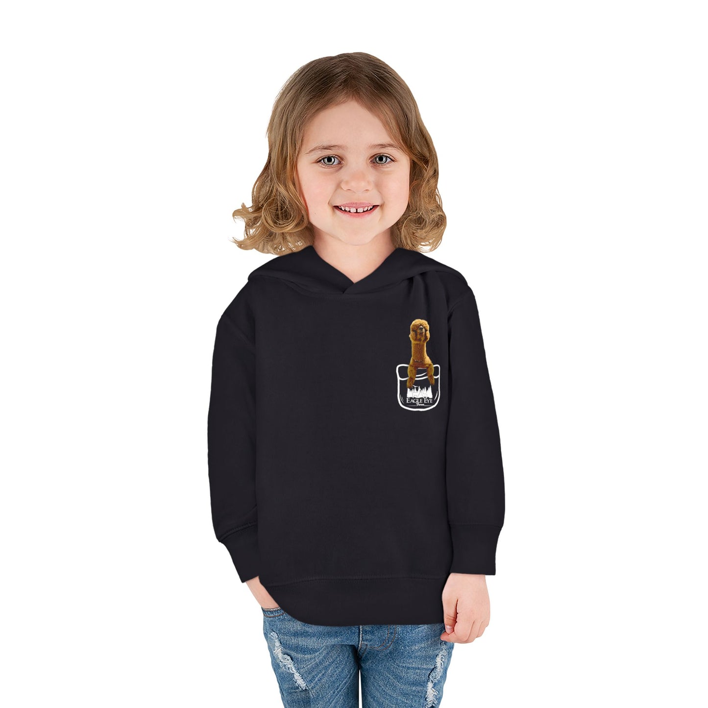 Pocket Pals Alpaca Toddler Hoodie
