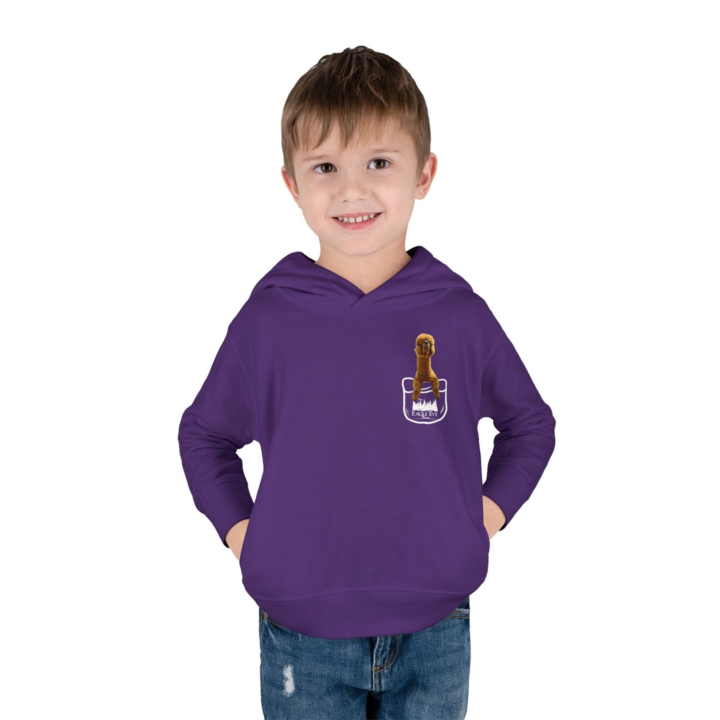 Pocket Pals Alpaca Toddler Hoodie