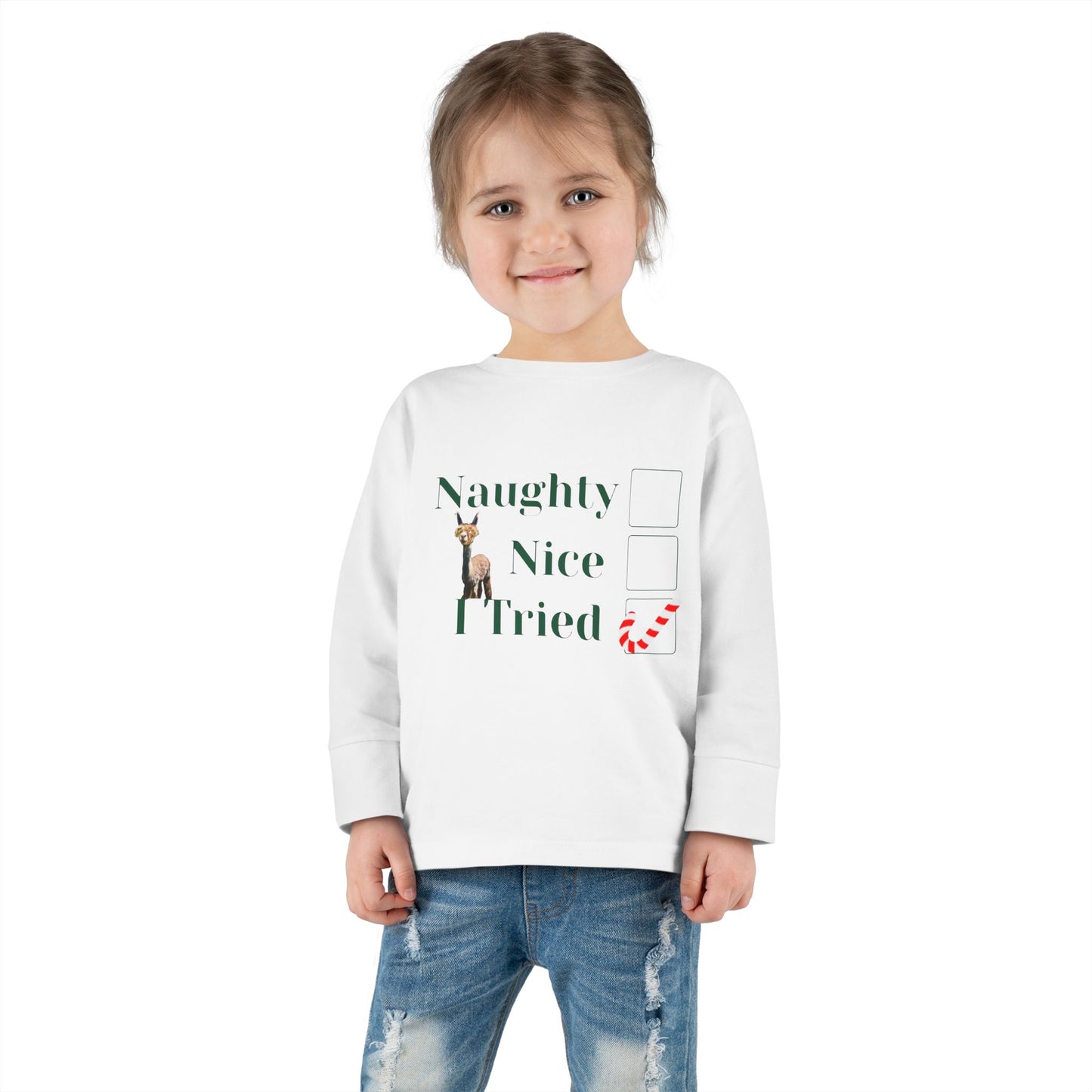 Naughty Toddler Long Sleeve Tee