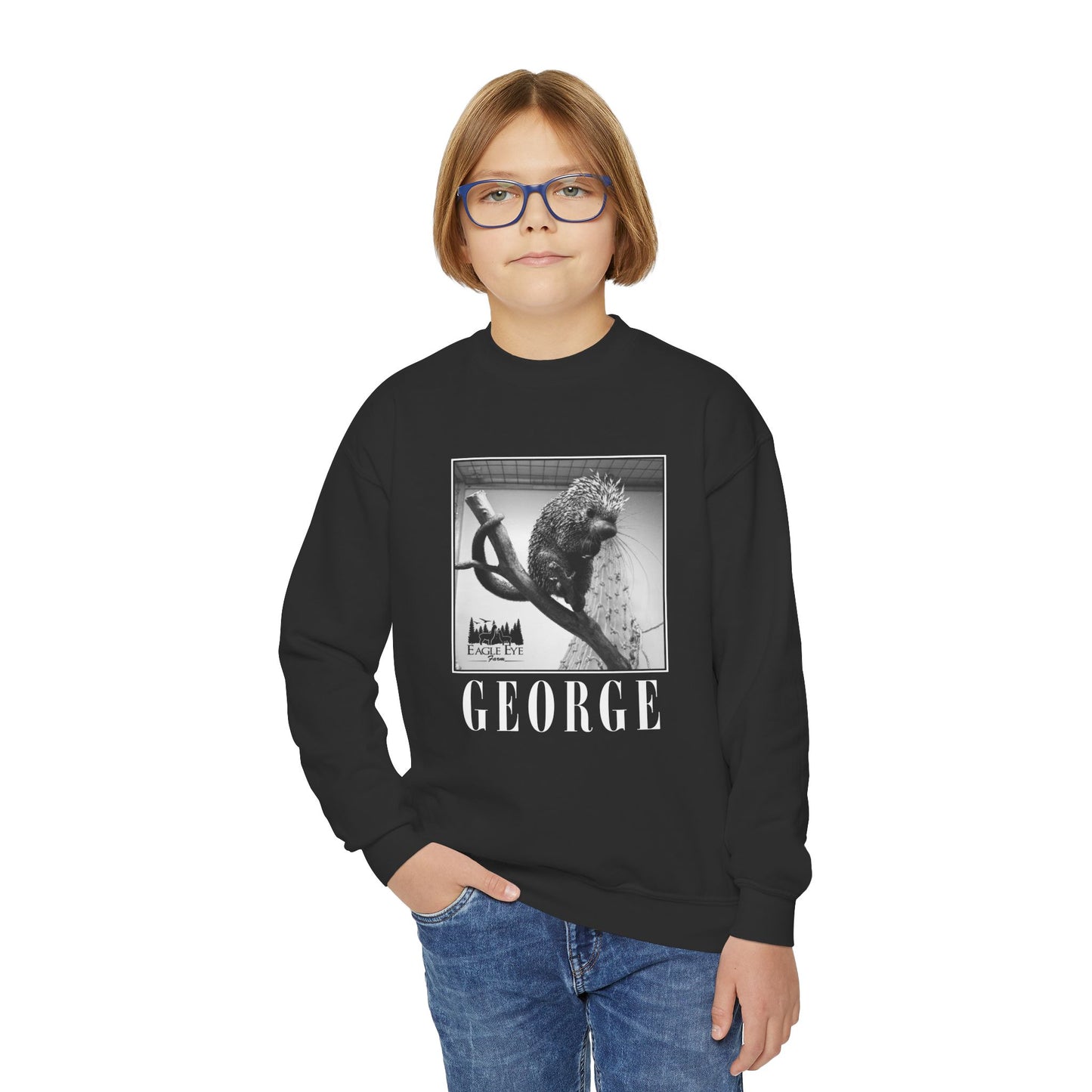 Porcupine Youth Crewneck Sweatshirt