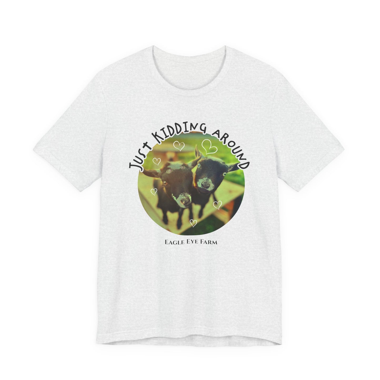 just kidding (goat) Short Sleeve