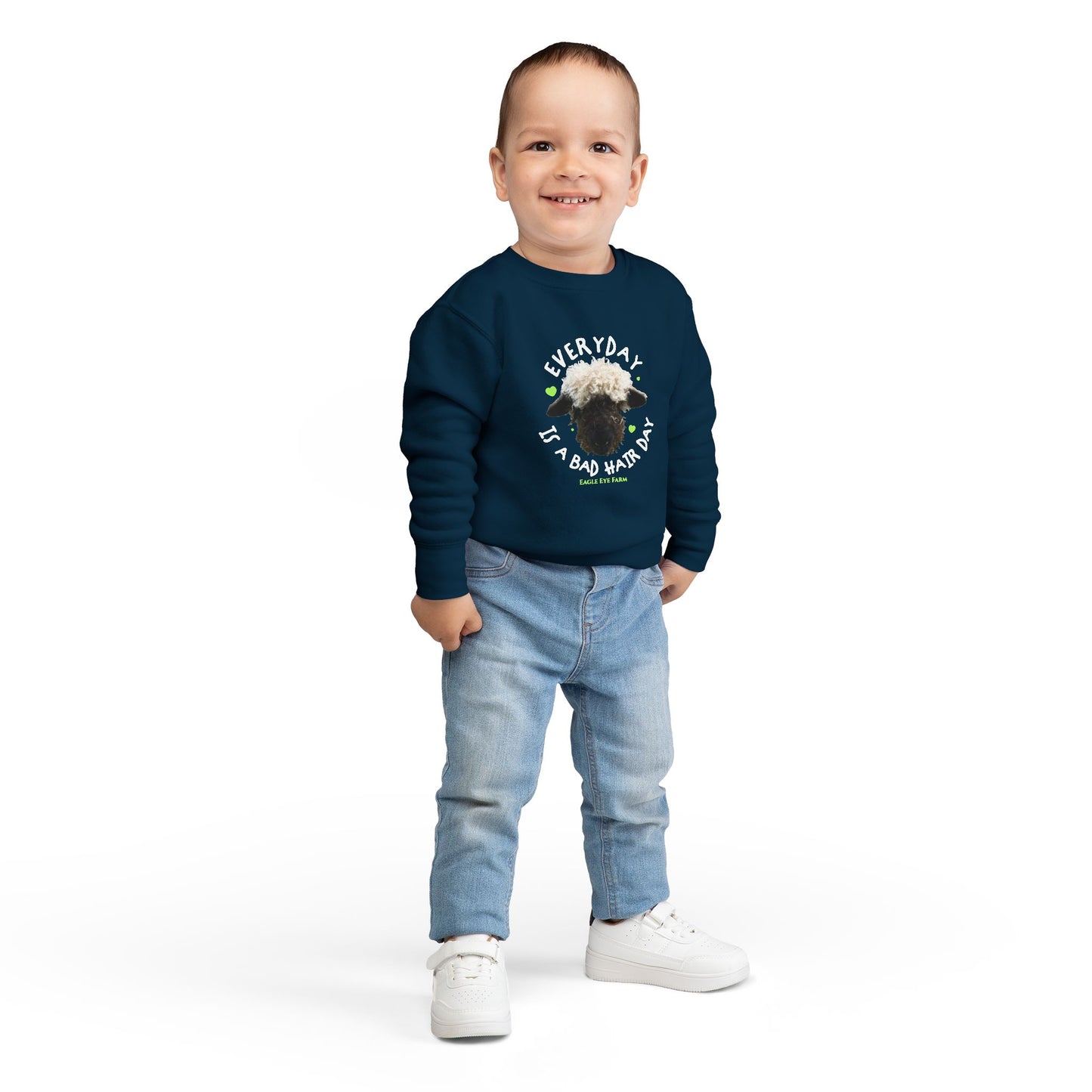 Bad Hair Day Toddler Sweatshirt