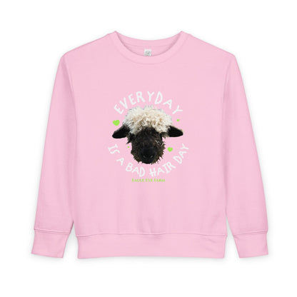 Bad Hair Day Toddler Sweatshirt