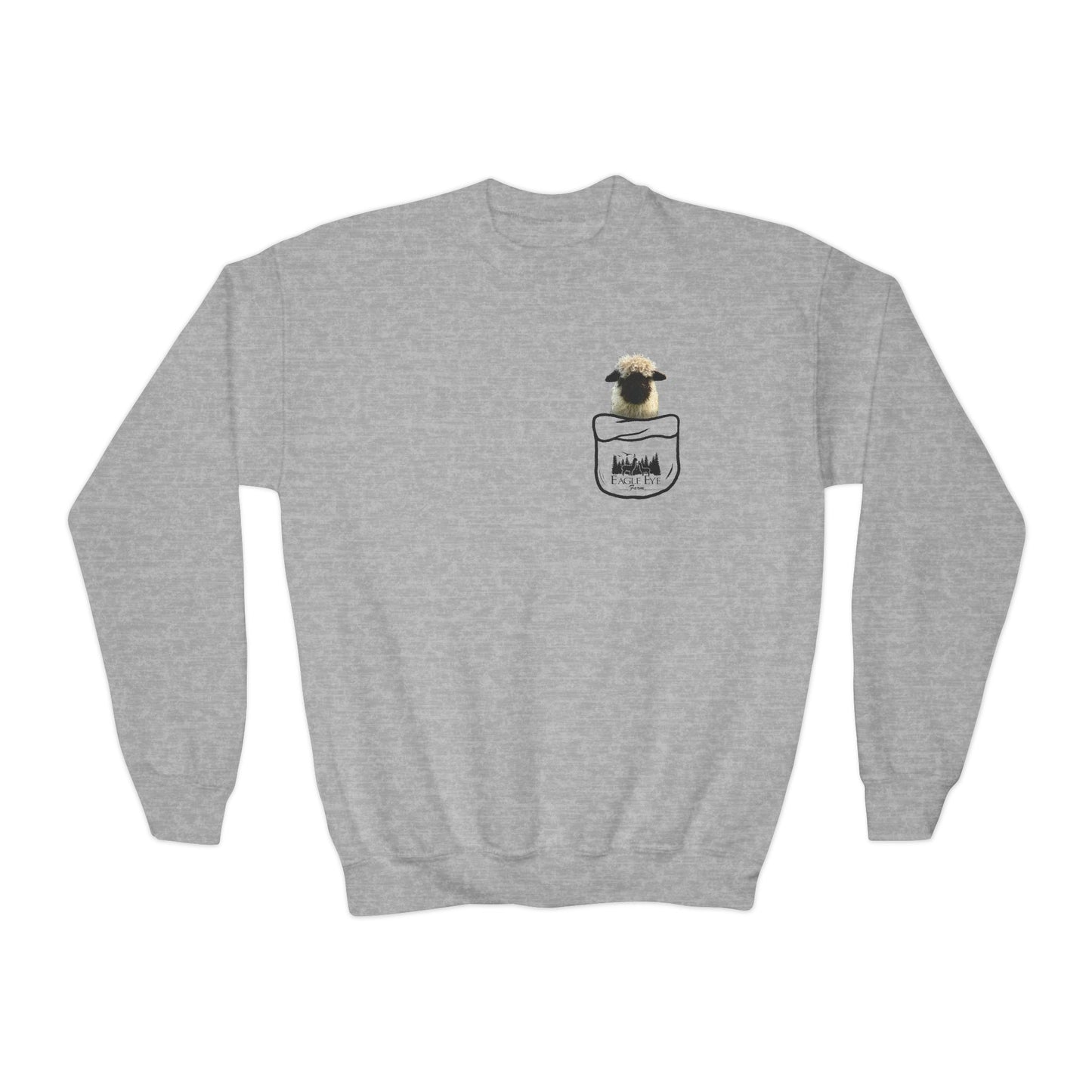 Pocket Pals Sheep Youth Crewneck