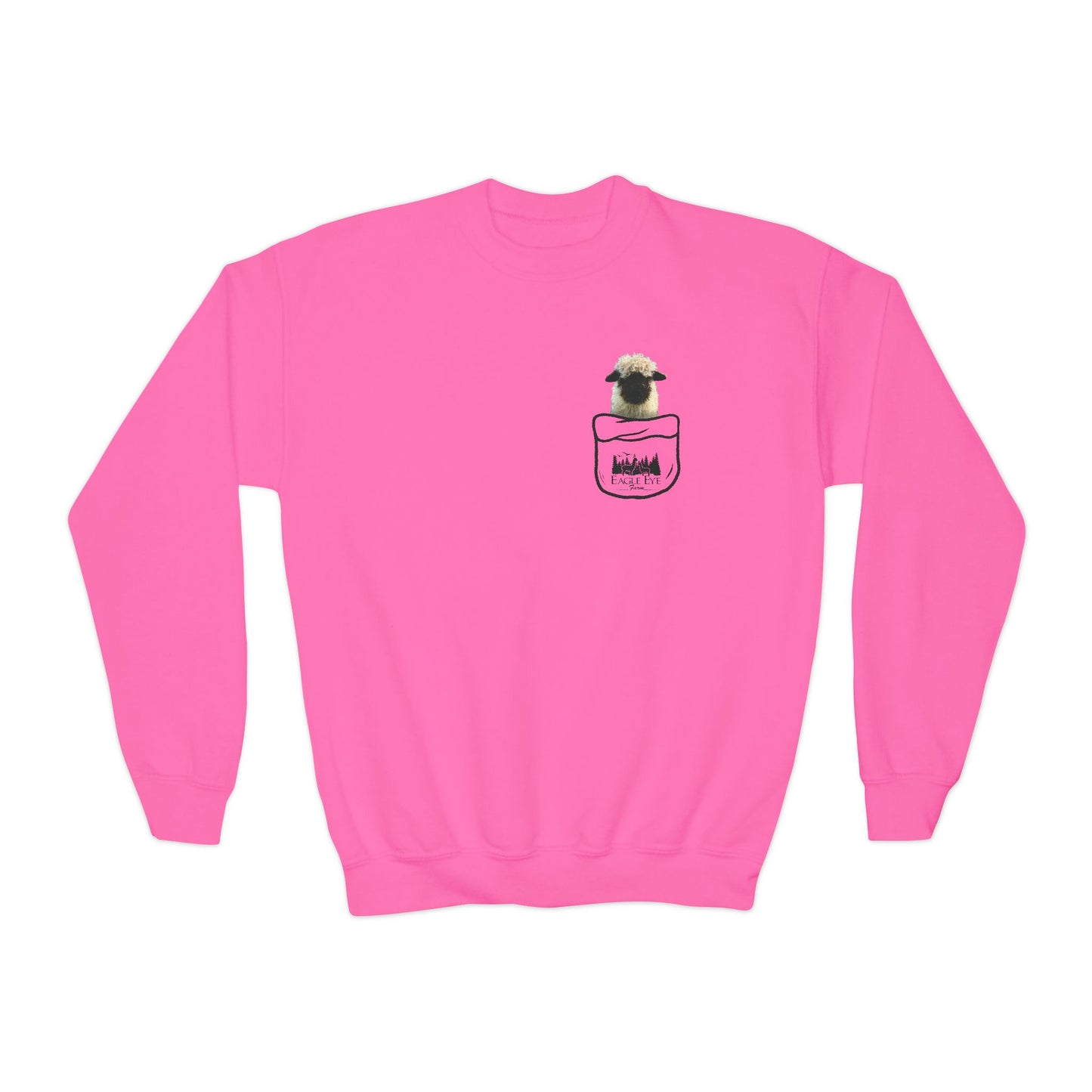 Pocket Pals Sheep Youth Crewneck