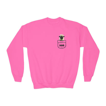 Pocket Pals Sheep Youth Crewneck