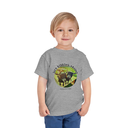 kidding around(goat) Toddler Short Sleeve