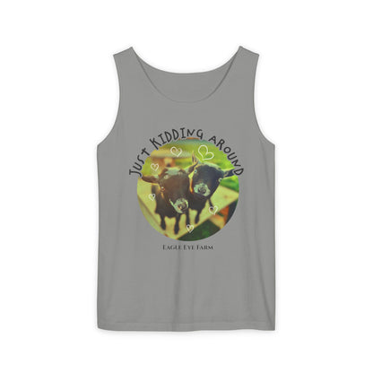 Just Kidding (goat) Tank Top
