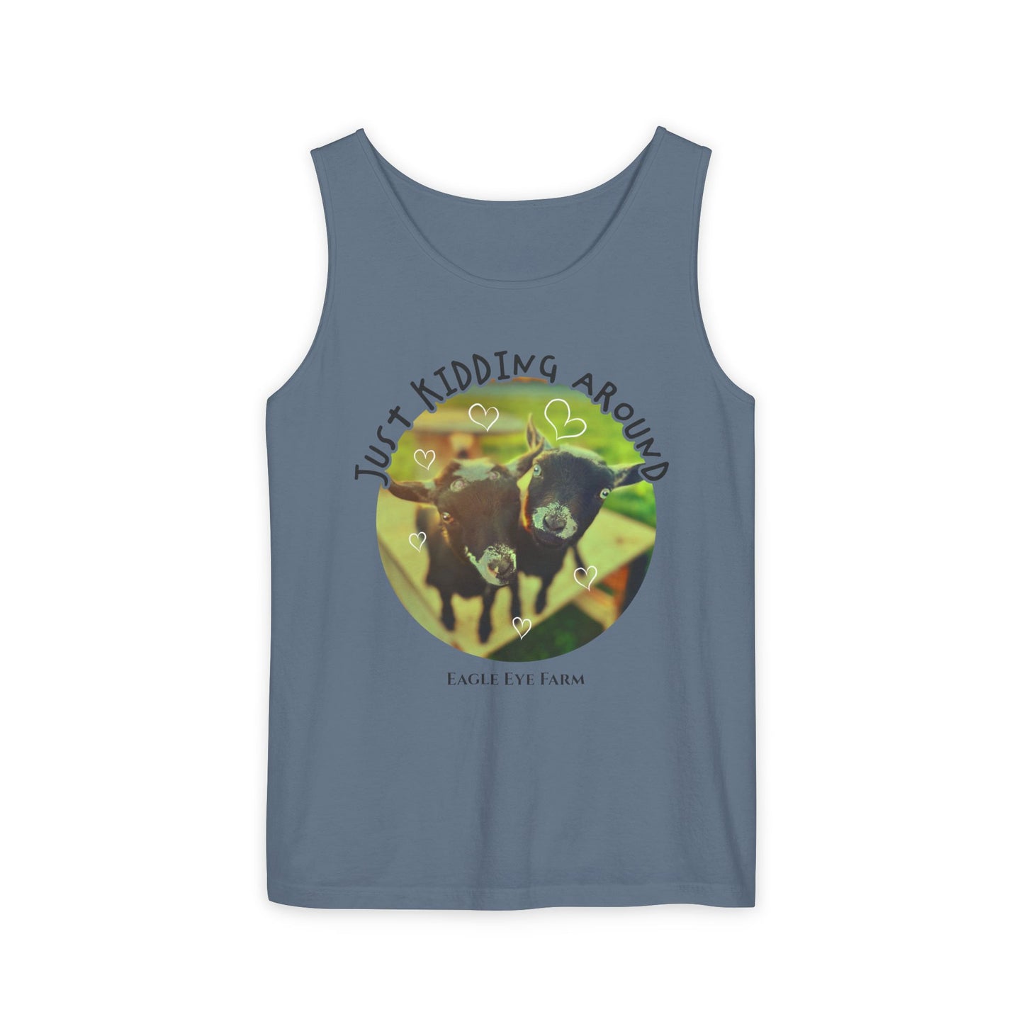 Just Kidding (goat) Tank Top