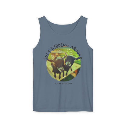 Just Kidding (goat) Tank Top