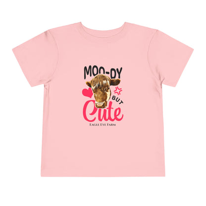 Moo-dy Toddler Tee
