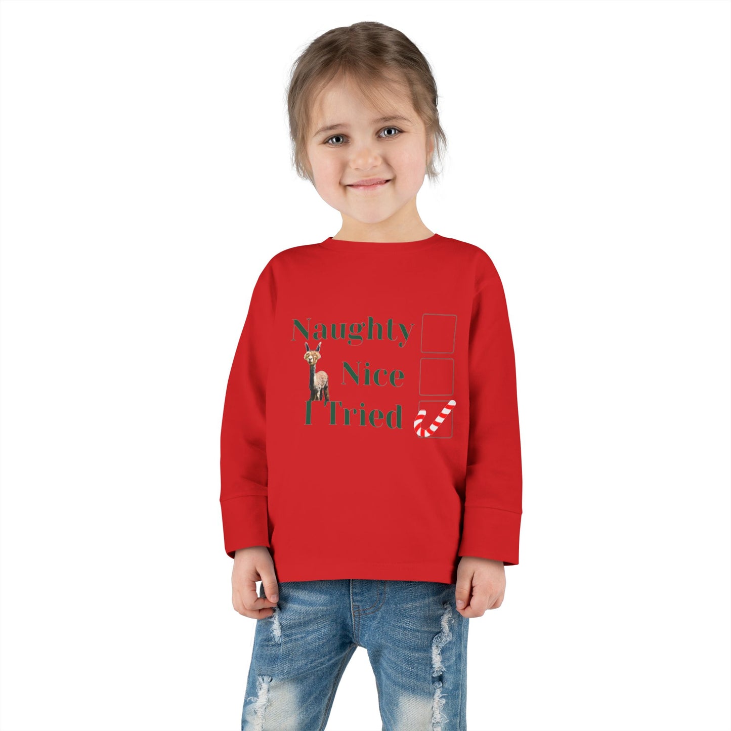 Naughty Toddler Long Sleeve Tee