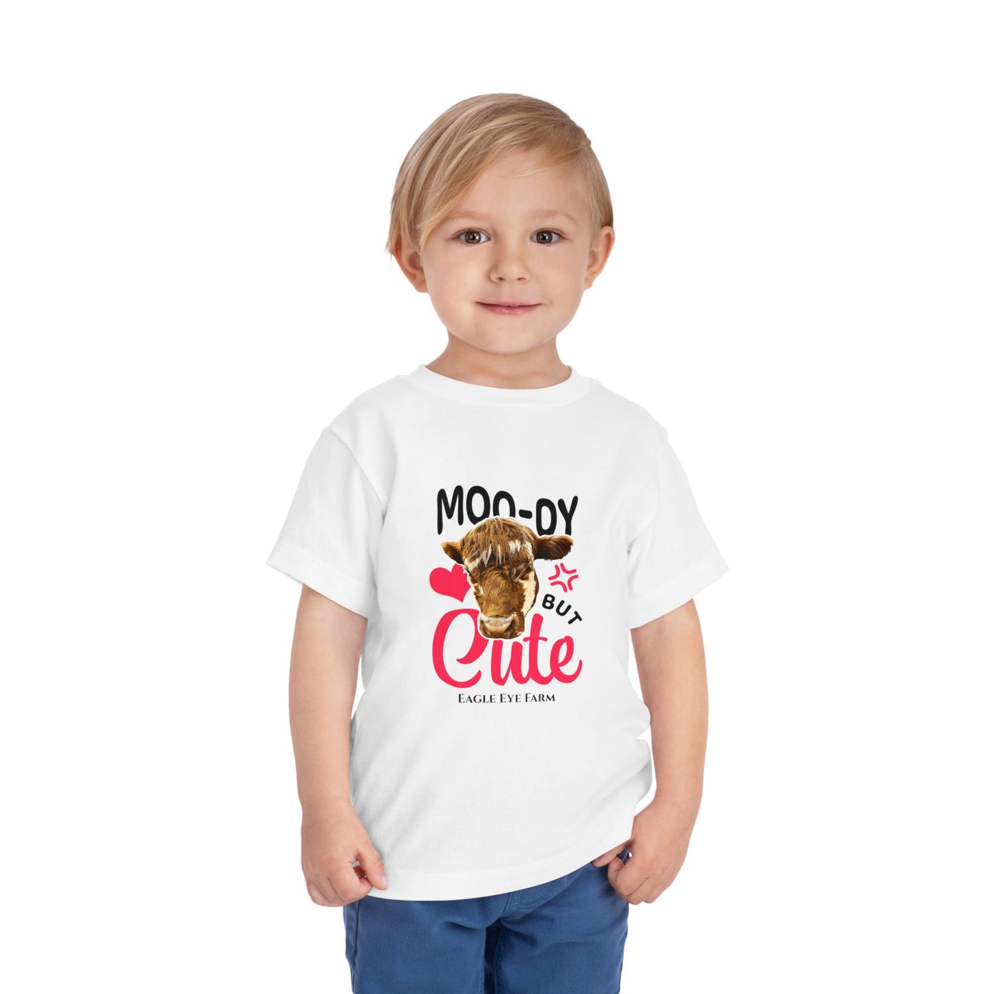 Moo-dy Toddler Tee
