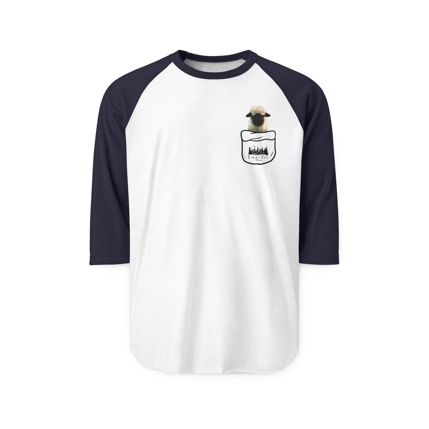 Pocket Pals Sheep Three-Quarter Shirt