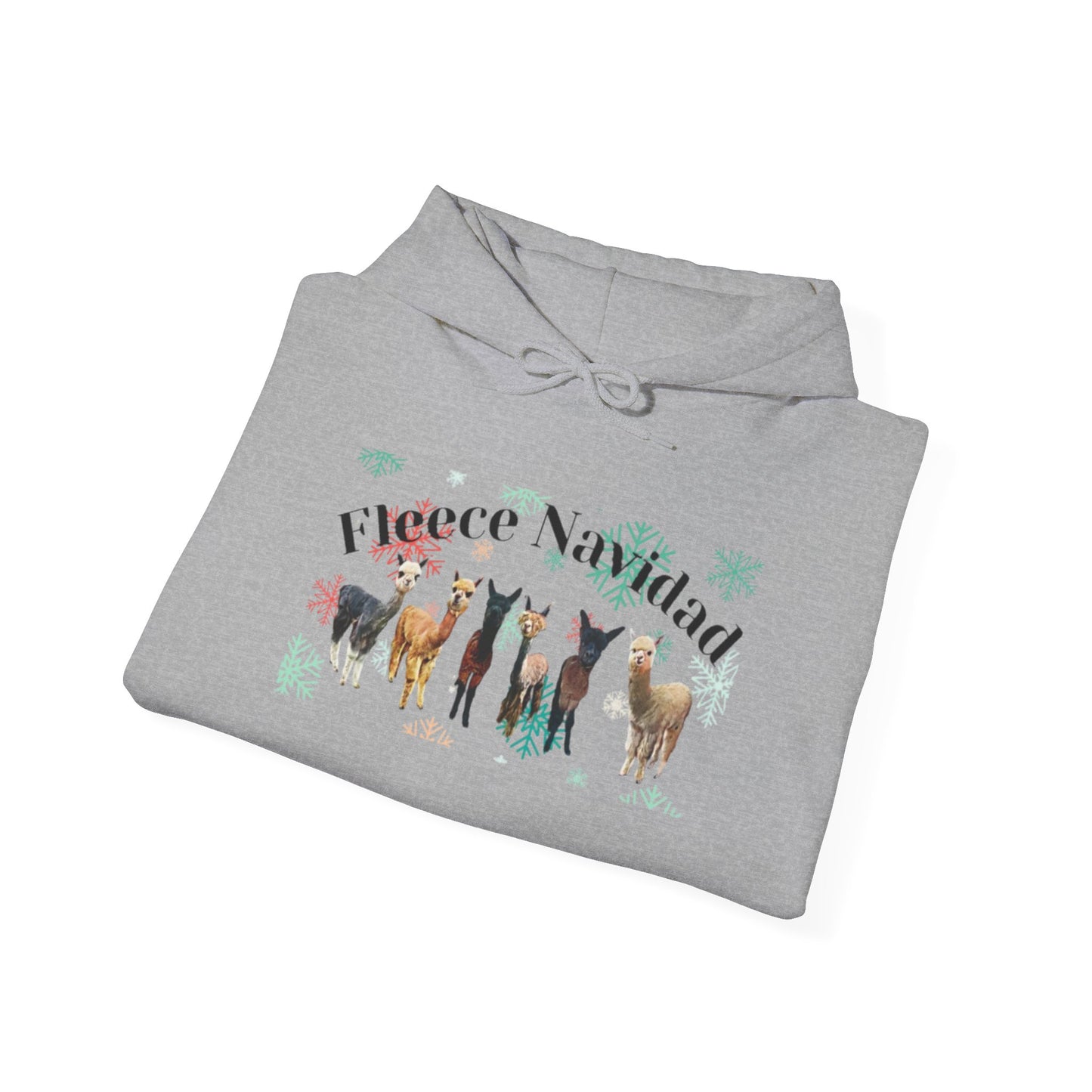 Fleece Navidad Hooded Sweatshirt