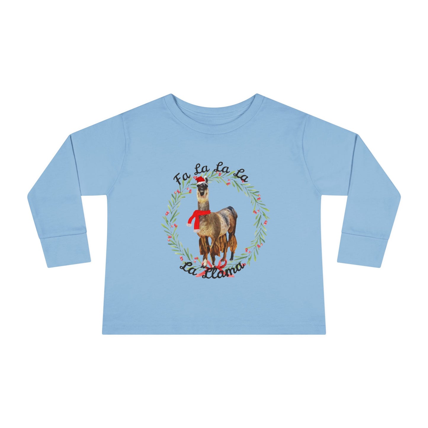 Fa La Llama Toddler Long Sleeve Tee