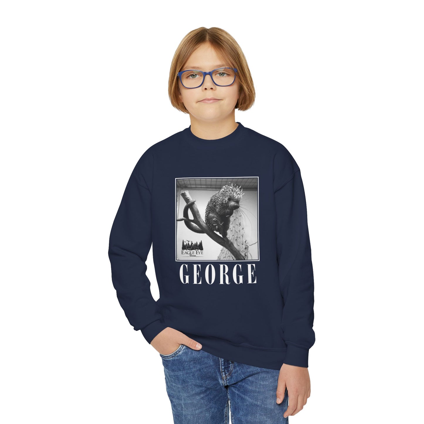 Porcupine Youth Crewneck Sweatshirt