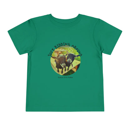 kidding around(goat) Toddler Short Sleeve