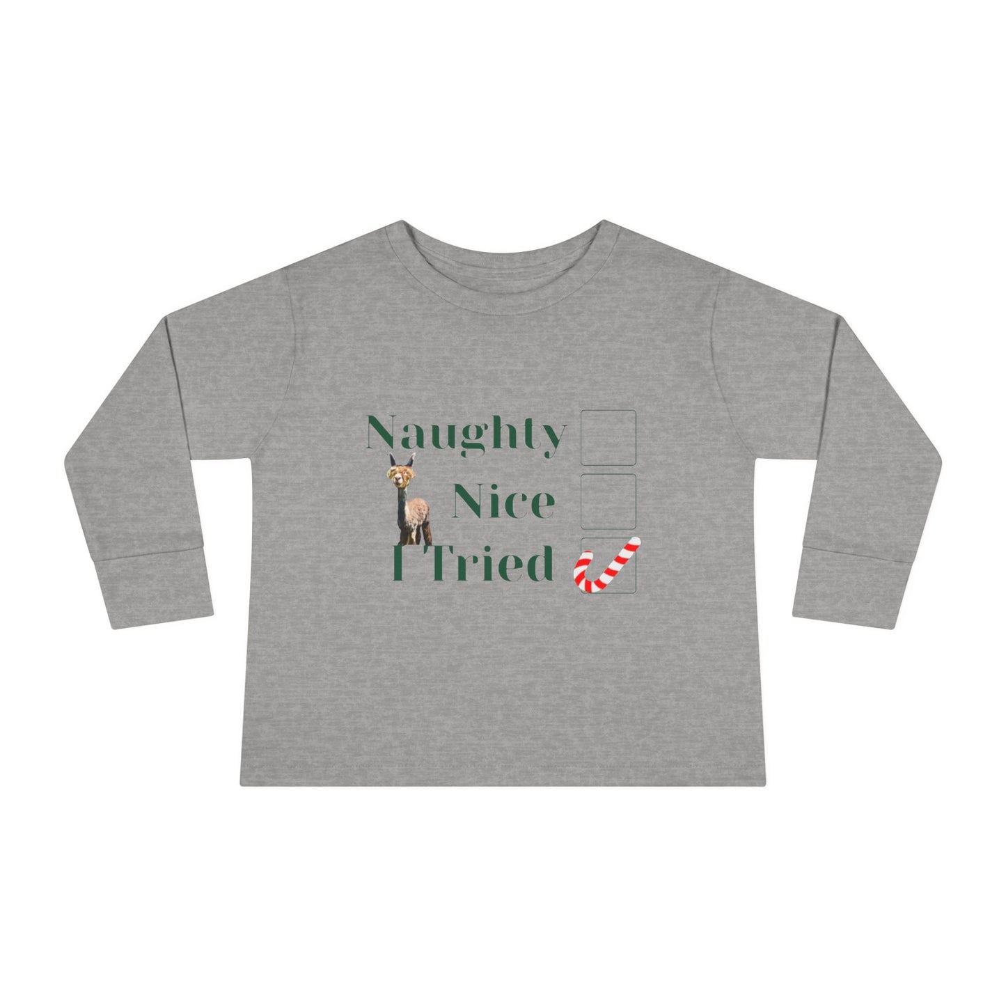Naughty Toddler Long Sleeve Tee