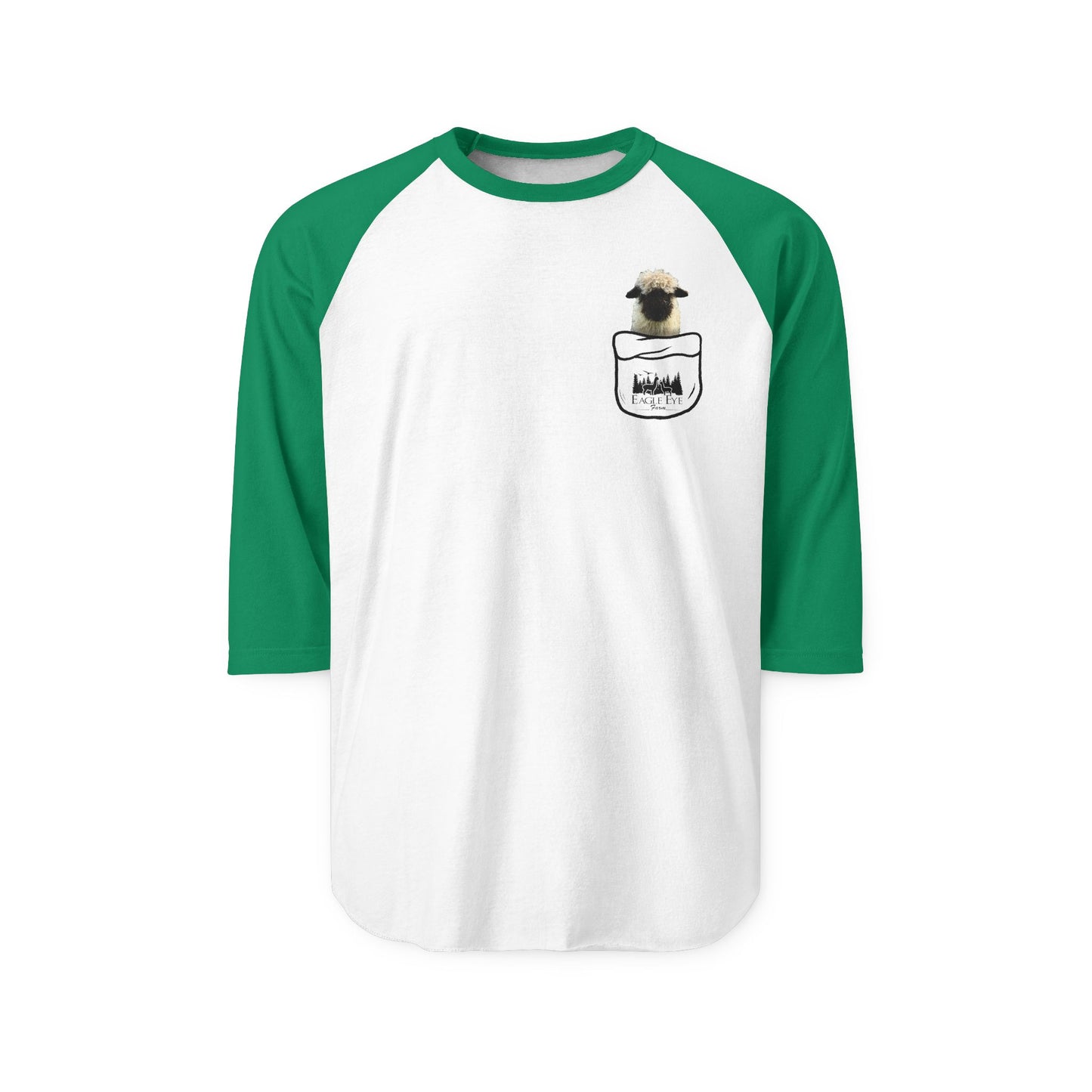 Pocket Pals Sheep Three-Quarter Shirt