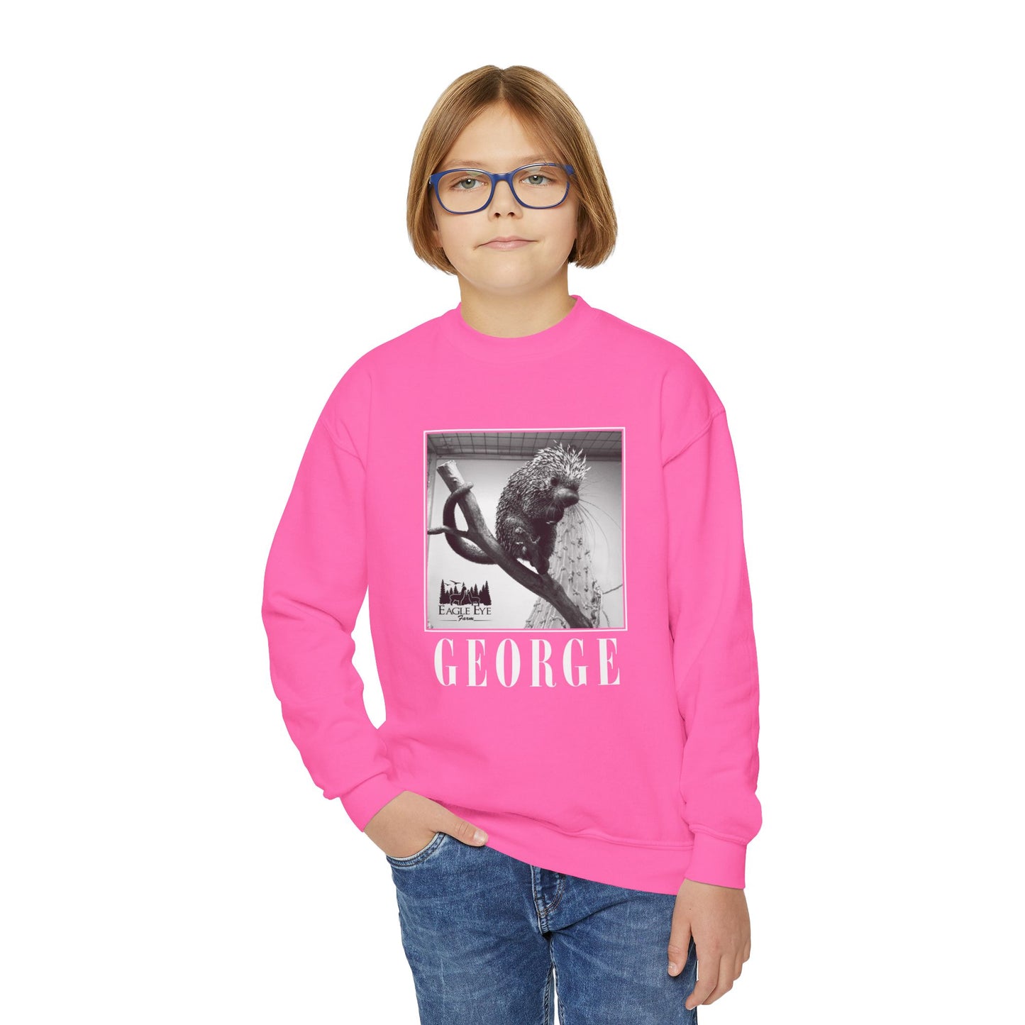 Porcupine Youth Crewneck Sweatshirt