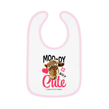 Moo-dy Baby Bib