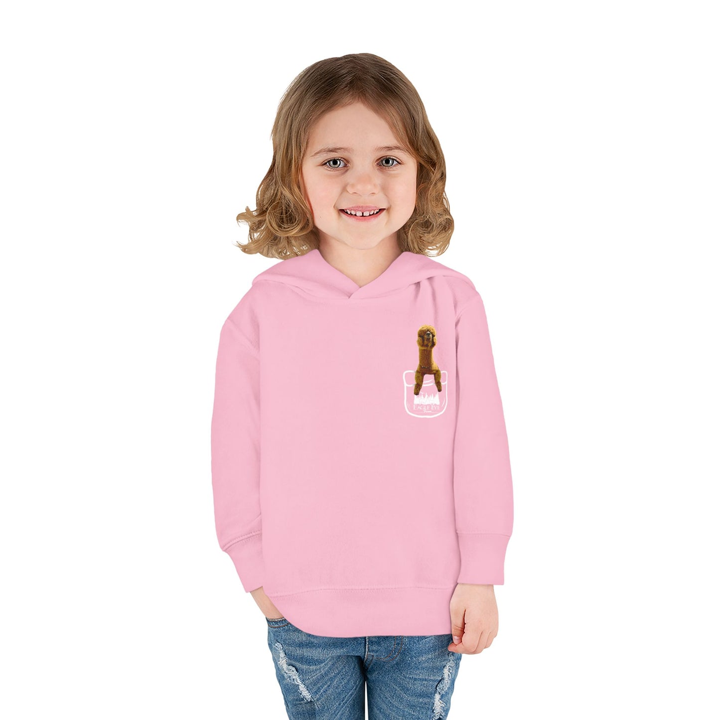 Pocket Pals Alpaca Toddler Hoodie